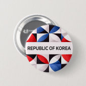 Republik Korea Button (Vorne & Hinten)