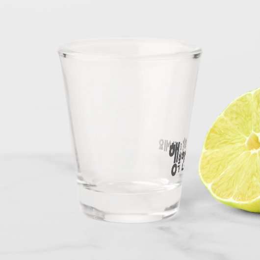 Republik Korea Hangul Schnapsglas (Links)