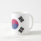 Republik Korea Kaffeetasse (VorderseiteRechts)