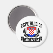Republik Kroatien Magnet (Vorderseite/Rückseite)