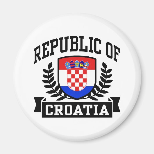 Republik Kroatien Magnet (Vorne)