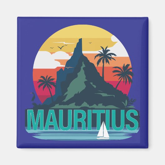 Republik Mauritius Magnet (Vorne)