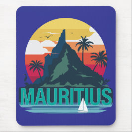 Republik Mauritius Mousepad