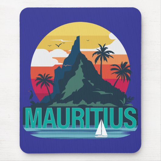 Republik Mauritius Mousepad (Vorne)