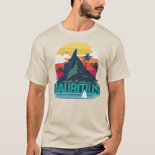 Republik Mauritius T-Shirt (Vorderseite)
