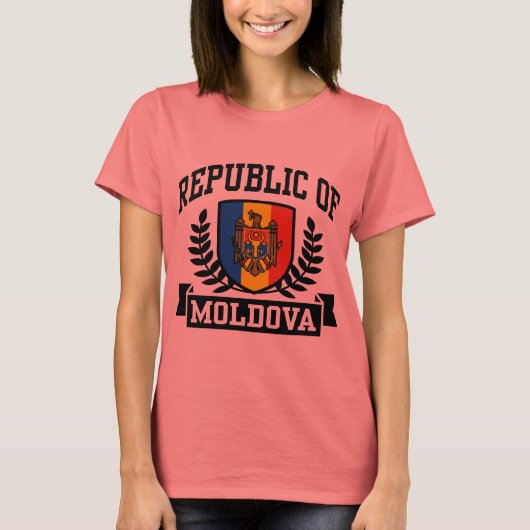 Republik Moldau T-Shirt (Vorderseite)