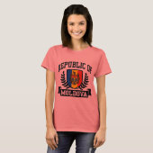 Republik Moldau T-Shirt (Vorne ganz)