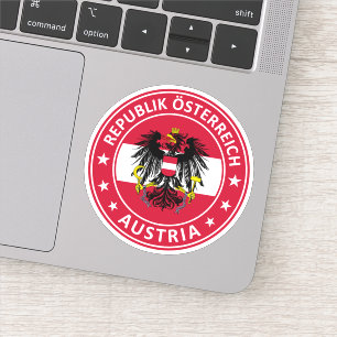 Republik Österreich Aufkleber