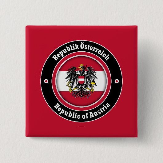Republik Österreich Button (Vorderseite)