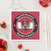 Republik Österreich Serviette (Beispiel)