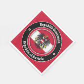 Republik Österreich Serviette (Ecke)