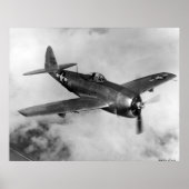 Republik P-47 Thunderbolzen Poster (Vorne)