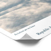 Republik P-47 Thunderbolzen Poster (Ecke)