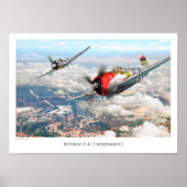 Republik P-47 Thunderbolzen Poster (Vorne)
