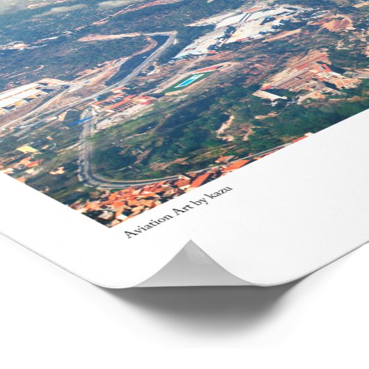 Republik P-47 Thunderbolzen Poster (Ecke)