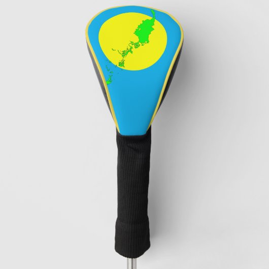 Republik Palau Golf Headcover (Vorderseite)