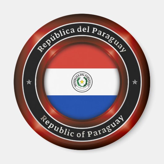 Republik Paraguay Magnet (Vorne)