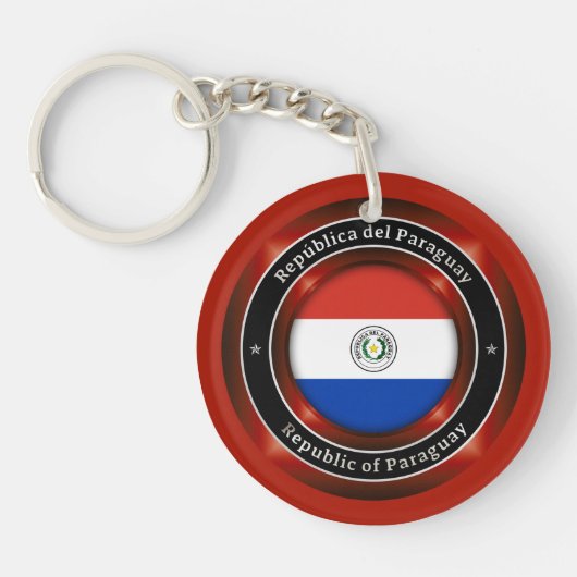 Republik Paraguay Schlüsselanhänger (Vorderseite)