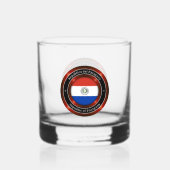 Republik Paraguay Whiskyglas (Rückseite)