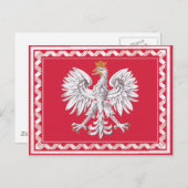 Republik Polen Postkarte (Vorne/Hinten)