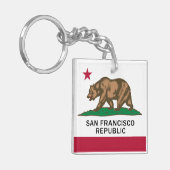 Republik San Francisco Schlüsselanhänger (Vorderseite links)