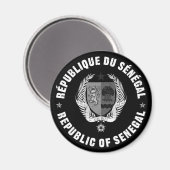 Republik Senegal Magnet (Vorderseite/Rückseite)