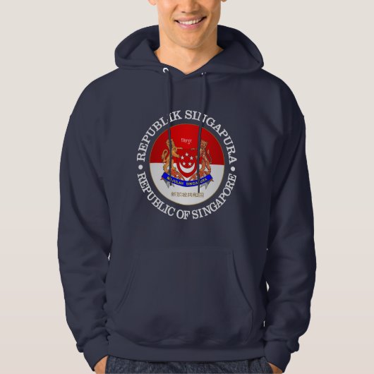Republik Singapur Hoodie (Vorderseite)