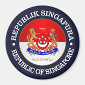 Republik Singapur Magnet (Vorne)