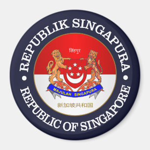Republik Singapur Magnet