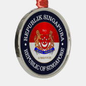 Republik Singapur Ornament Aus Metall (Rechts)