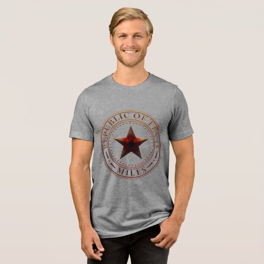 Republik Texas MILES T - Shirt (Vorderseite voll)