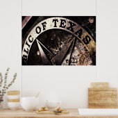 Republik Texas *Poster* Poster (Küche)