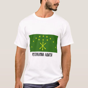 Republik von Adygea Flagge T-Shirt