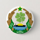 Republik von Celtic Glasgow Button (Vorderseite)