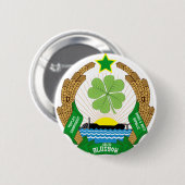 Republik von Celtic Glasgow Button (Vorne & Hinten)