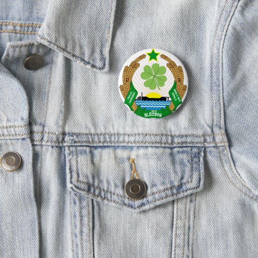 Republik von Celtic Glasgow Button (Beispiel)