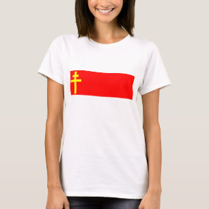 Republik von Elsass Flagge Lothringens, Frankreich T-Shirt
