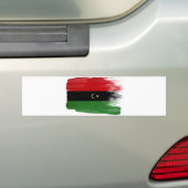 Republik von Libyen-Flagge Autoaufkleber (Auf Auto)
