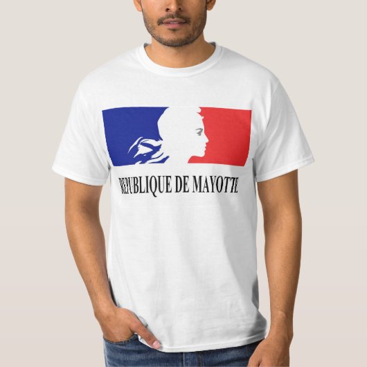 REPUBLIK VON MAYOTTE T-Shirt (Vorderseite)