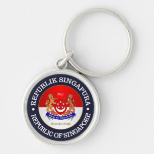 Republik von Singapur Schlüsselanhänger