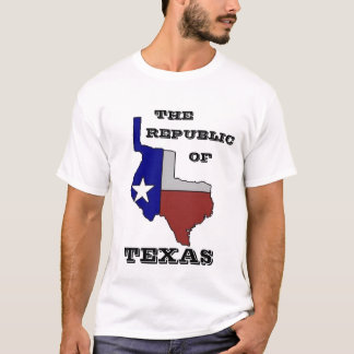 Republik von Texas - besonders angefertigt T-Shirt