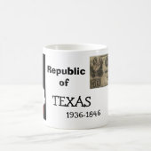 Republik von TEXAS Kaffeetasse (Mittel)