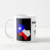 Republik von TEXAS Kaffeetasse (Links)