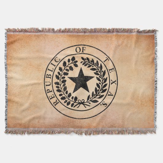 Republik von Texas-Siegel Decke (Vorderseite)