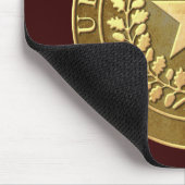 Republik von Texas-Siegel Mousepad (Ecke)