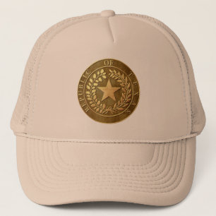 Republik von Texas-Siegel Truckerkappe