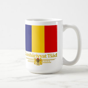 Republik von Tschad (arabisch) Kaffeetasse
