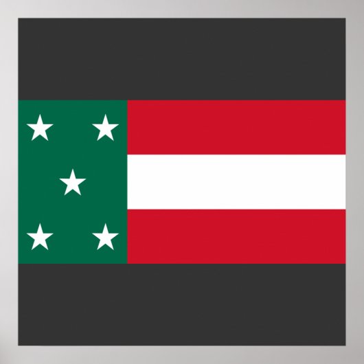 Republik Yucatan, Mexiko Poster (Vorne)