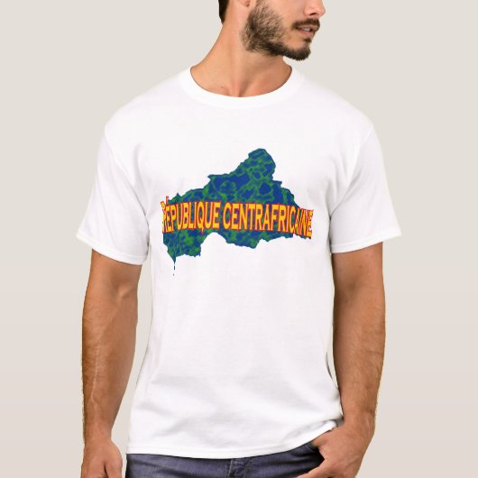Republik Zentralafrika T-Shirt (Vorderseite)