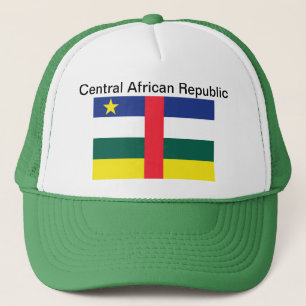 Republik- Zentralafrikaflaggen-Hut Truckerkappe
